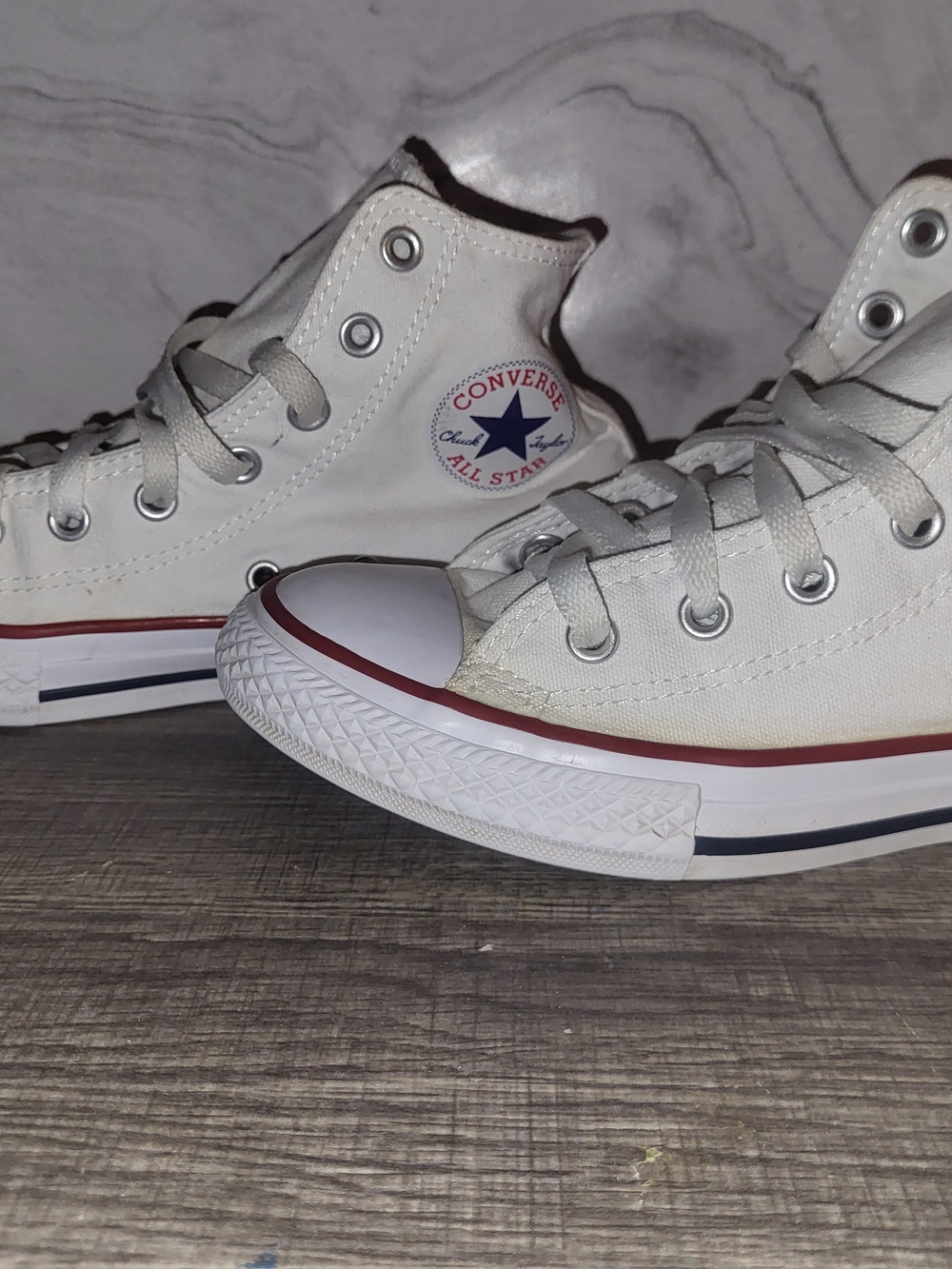 Converse Kids' White High-Top All Star Sneakers